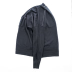 New Balance Tokyo Design Studio JMTL9552 Knit Cardigan Black Wool Blend Made in Japan S