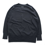 New Balance Tokyo Design Studio JMTL9552 Knit Cardigan Black Wool Blend Made in Japan S