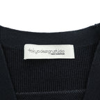 New Balance Tokyo Design Studio JMTL9552 Knit Cardigan Black Wool Blend Made in Japan S