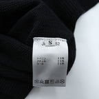 New Balance Tokyo Design Studio JMTL9552 Knit Cardigan Black Wool Blend Made in Japan S