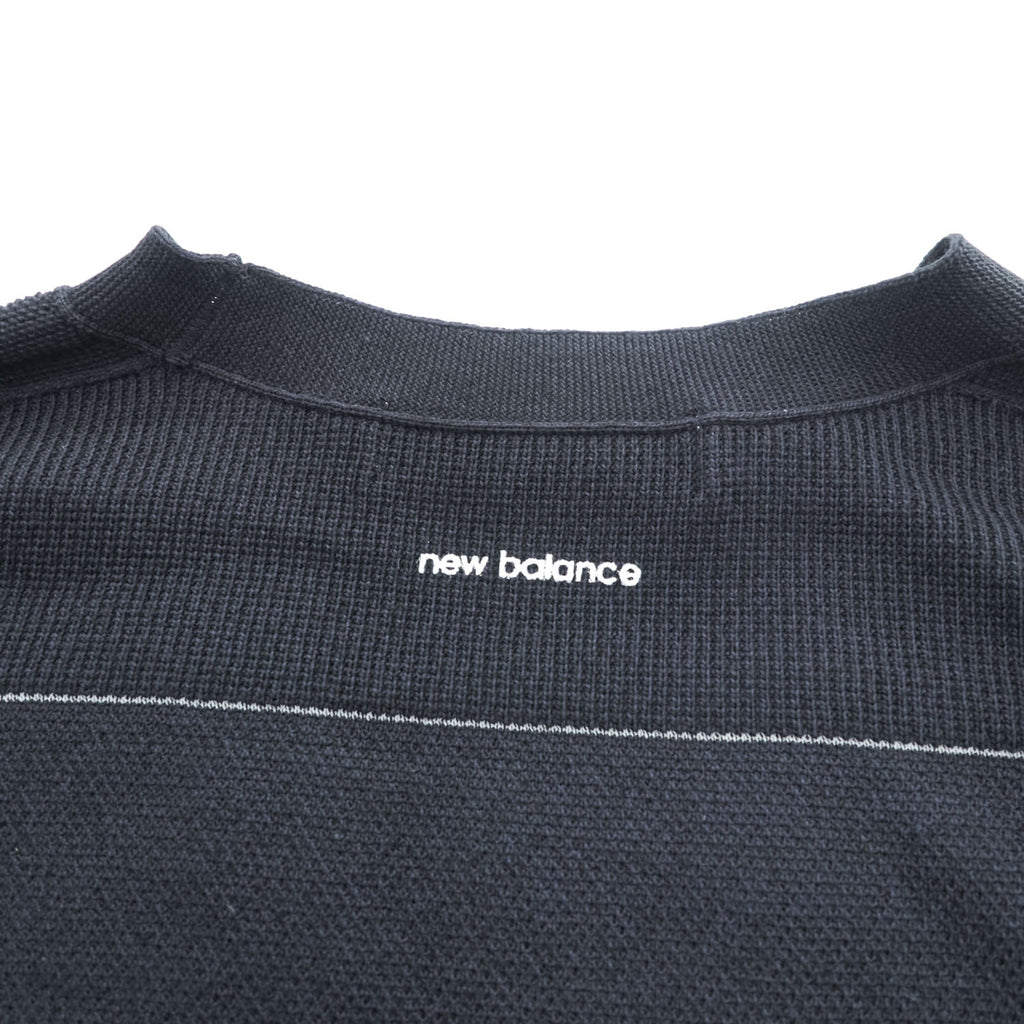 New Balance Tokyo Design Studio JMTL9552 Knit Cardigan Black Wool Blend Made in Japan S