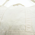L.L.Bean Cotton Canvas 2-Way Tote Bag Natural Made in Vietnam