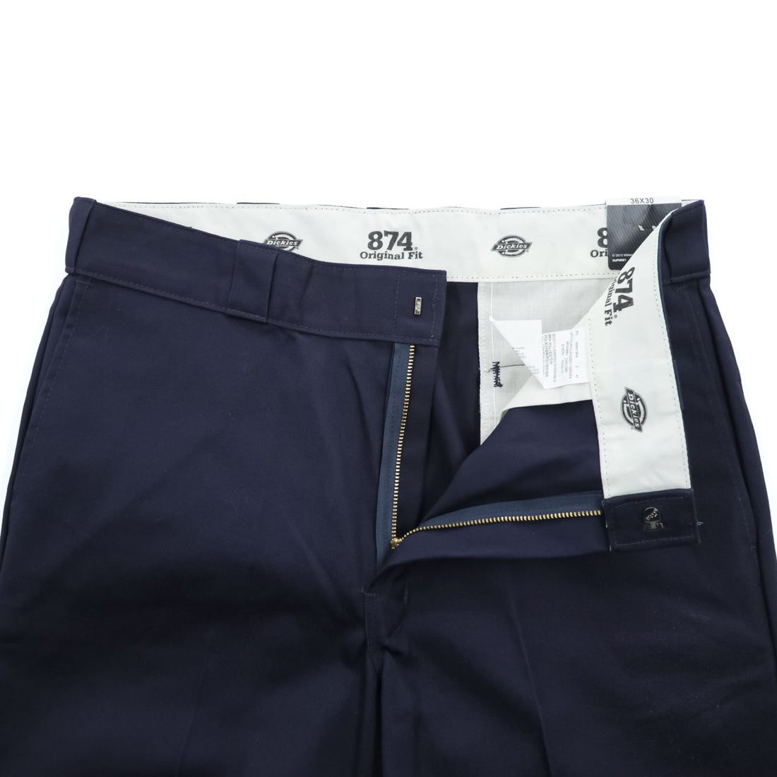 Dickies 874 Original Fit ワークパンツ W36×L30 ネイビー 未使用品 874DN