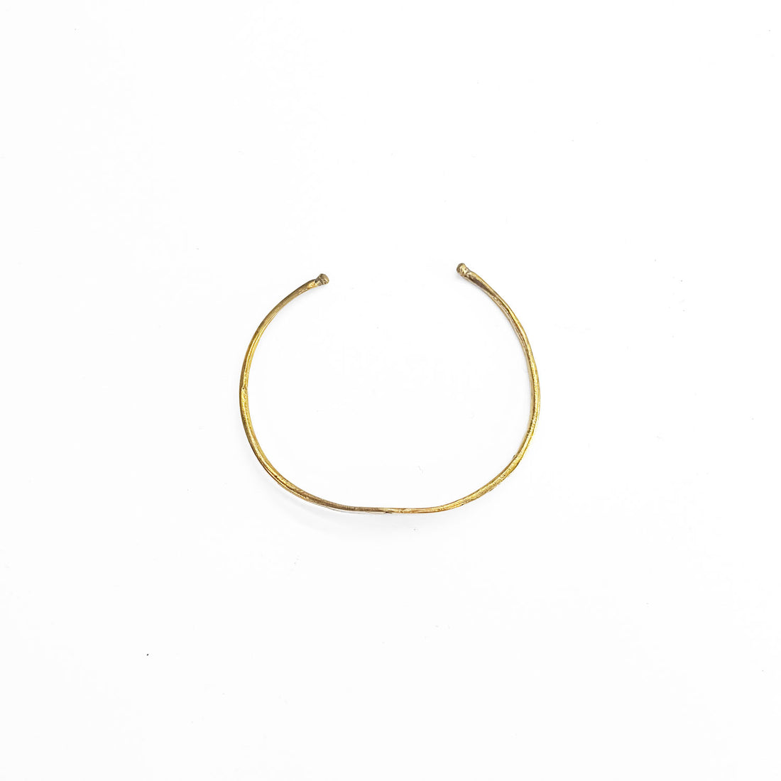 Vintage Tuareg Style Brass Cuff Bracelet バングル 真鍮 ブラス ゴールド 彫金 トライバル