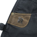 Wrangler カーゴ ワークパンツ L ブラック リップストップ RIGGS WORKWEAR ダブルニー 103W060BL