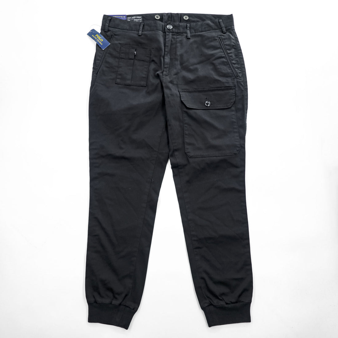 Polo Ralph Lauren カーゴ ジョガーパンツ L ブラック ストレッチ STRETCH STRAIGHT FIT 未使用品