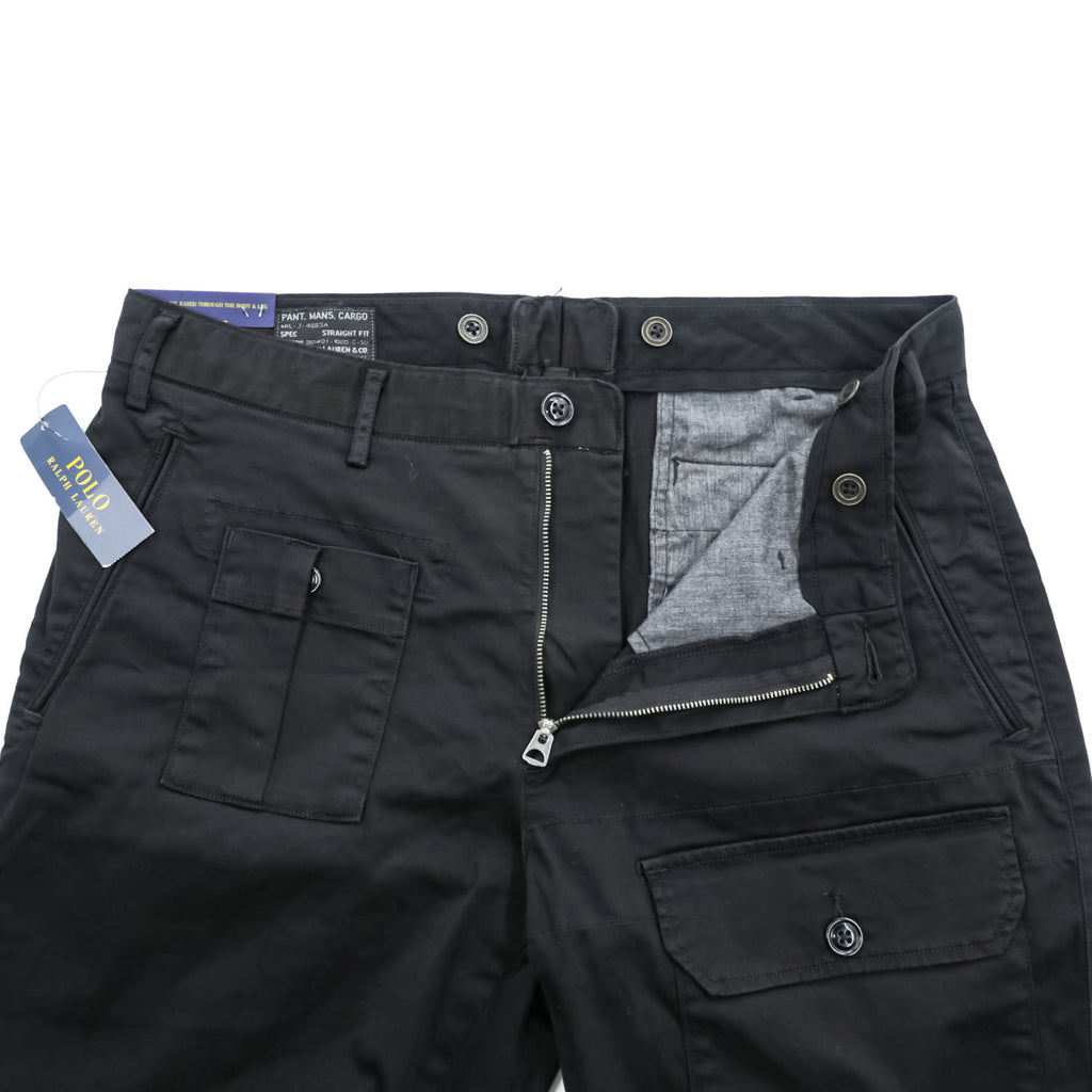 Polo Ralph Lauren カーゴ ジョガーパンツ L ブラック ストレッチ STRETCH STRAIGHT FIT 未使用品
