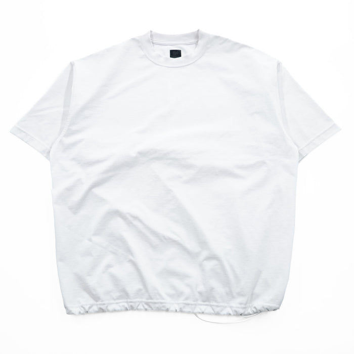 DAIWA PIER39 テックドローストリング Tシャツ TECH DRAWSTRING S/S TEE L ホワイト ドローコード BE-41024