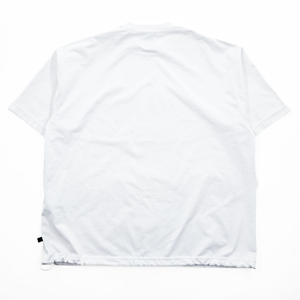 DAIWA PIER39 テックドローストリング Tシャツ TECH DRAWSTRING S/S TEE L ホワイト ドローコード BE-41024