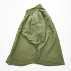 J.CREW 100%リネン 半袖シャツ L カーキ グリーン 胸ポケット