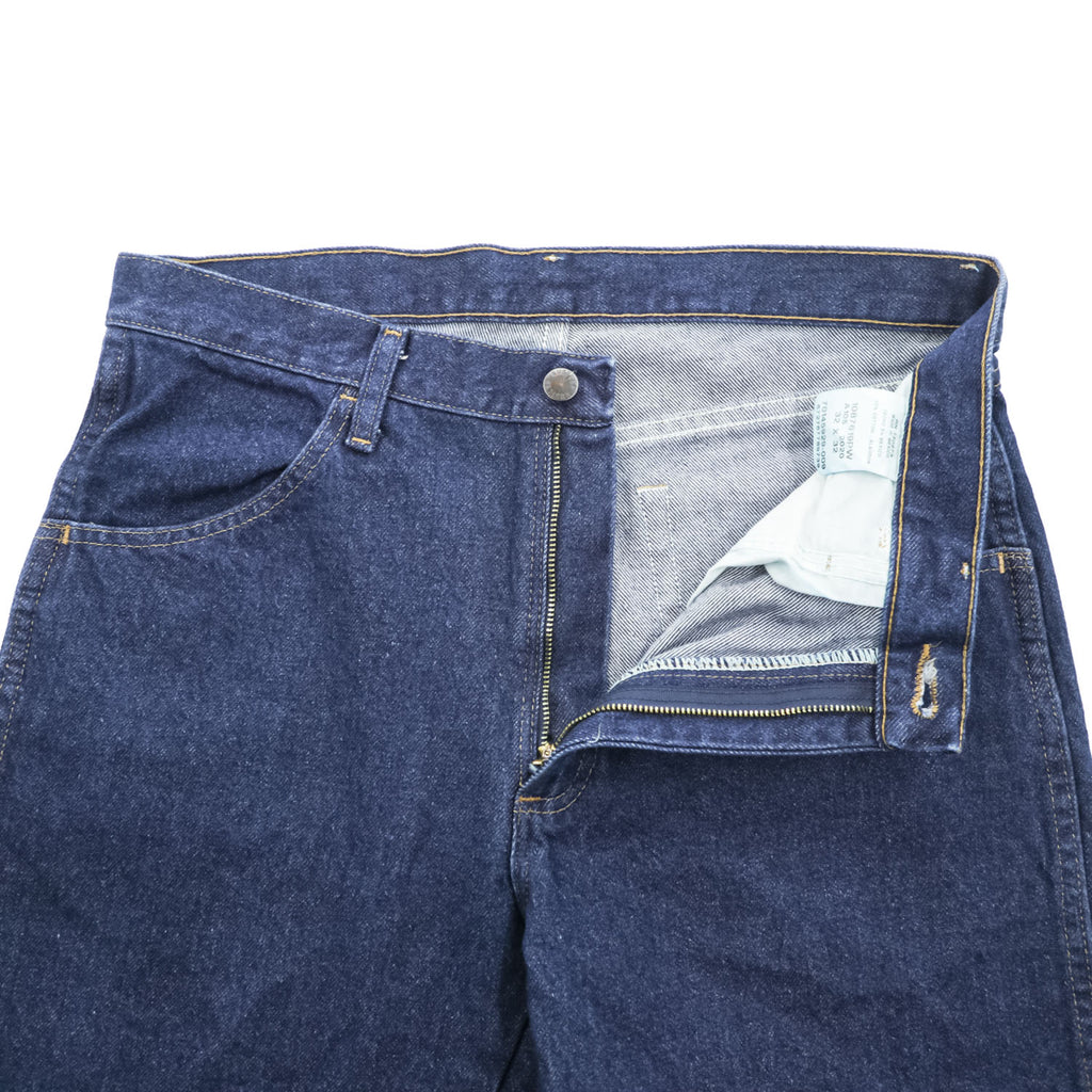RUSTLER ( Wrangler ) デニムパンツ ジーンズ M インディゴ ブルー リジッド 濃紺 1087619PW