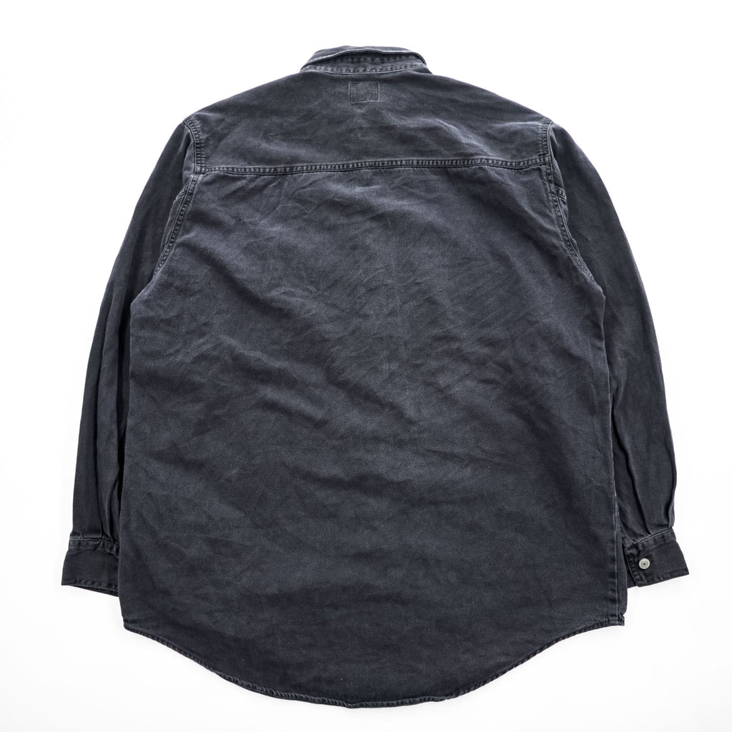 Levi's 90年代 ヴィンテージ 長袖デニムシャツ M ブラック RED TAB JEANS メタルボタン 60560-1361