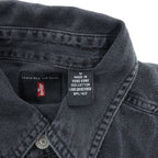 Levi's 90年代 ヴィンテージ 長袖デニムシャツ M ブラック RED TAB JEANS メタルボタン 60560-1361