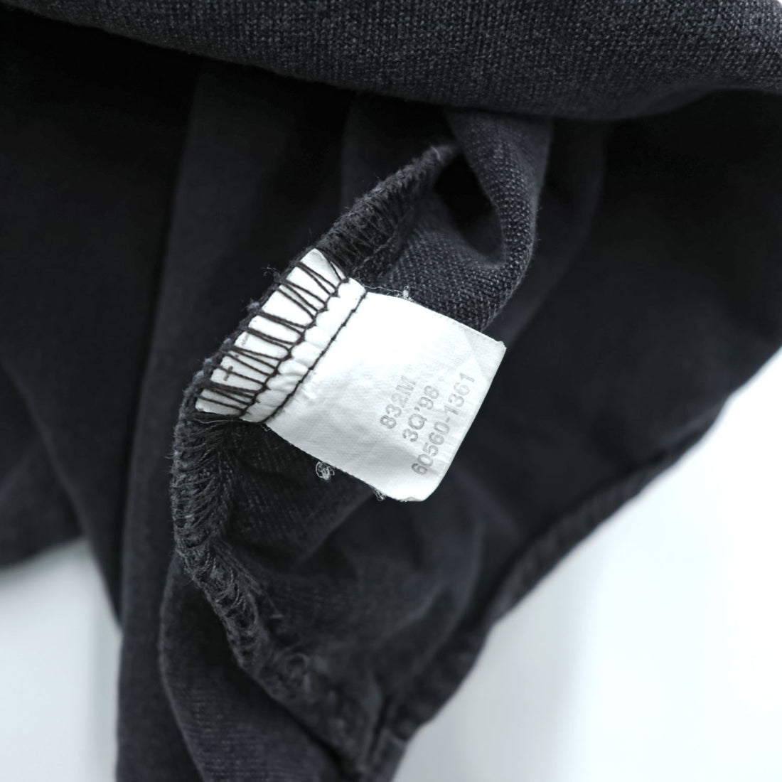 Levi's 90年代 ヴィンテージ 長袖デニムシャツ M ブラック RED TAB JEANS メタルボタン 60560-1361