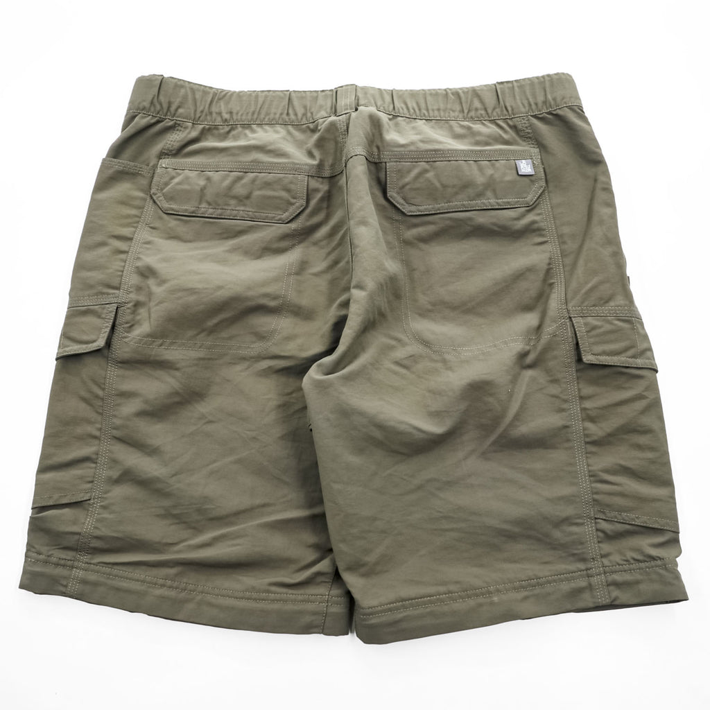 THE NORTH FACE アウトドア コンバーチブルパンツ 2WAY ショートパンツ L カーキ グリーン 防水  ワイド ベルト付 A4J0