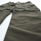 THE NORTH FACE アウトドア コンバーチブルパンツ 2WAY ショートパンツ L カーキ グリーン 防水  ワイド ベルト付 A4J0