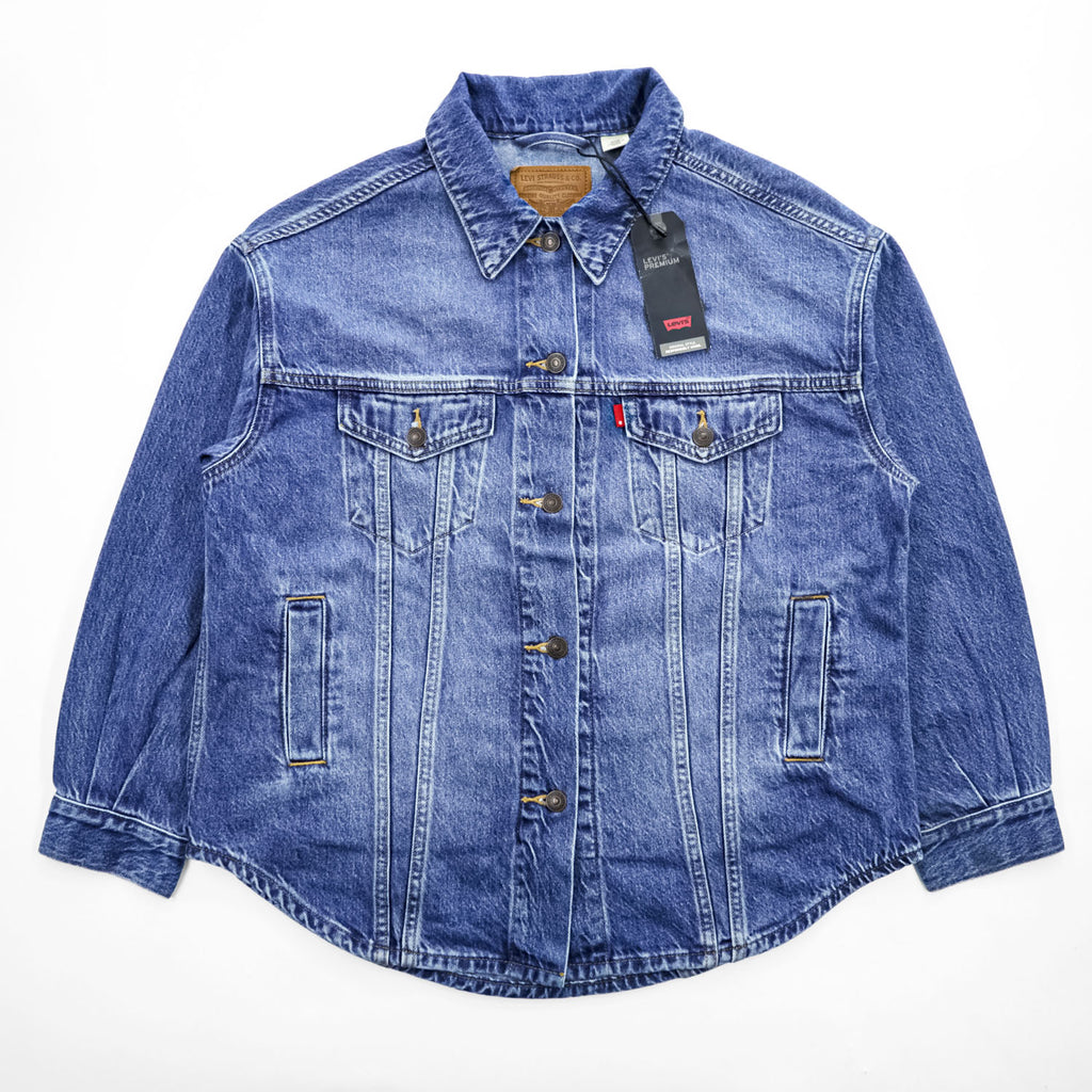 Levi's デニム トラッカージャケット Gジャン XS インディゴ ブルー オーバーサイズ PREMIUM A0811-0000 未使用品