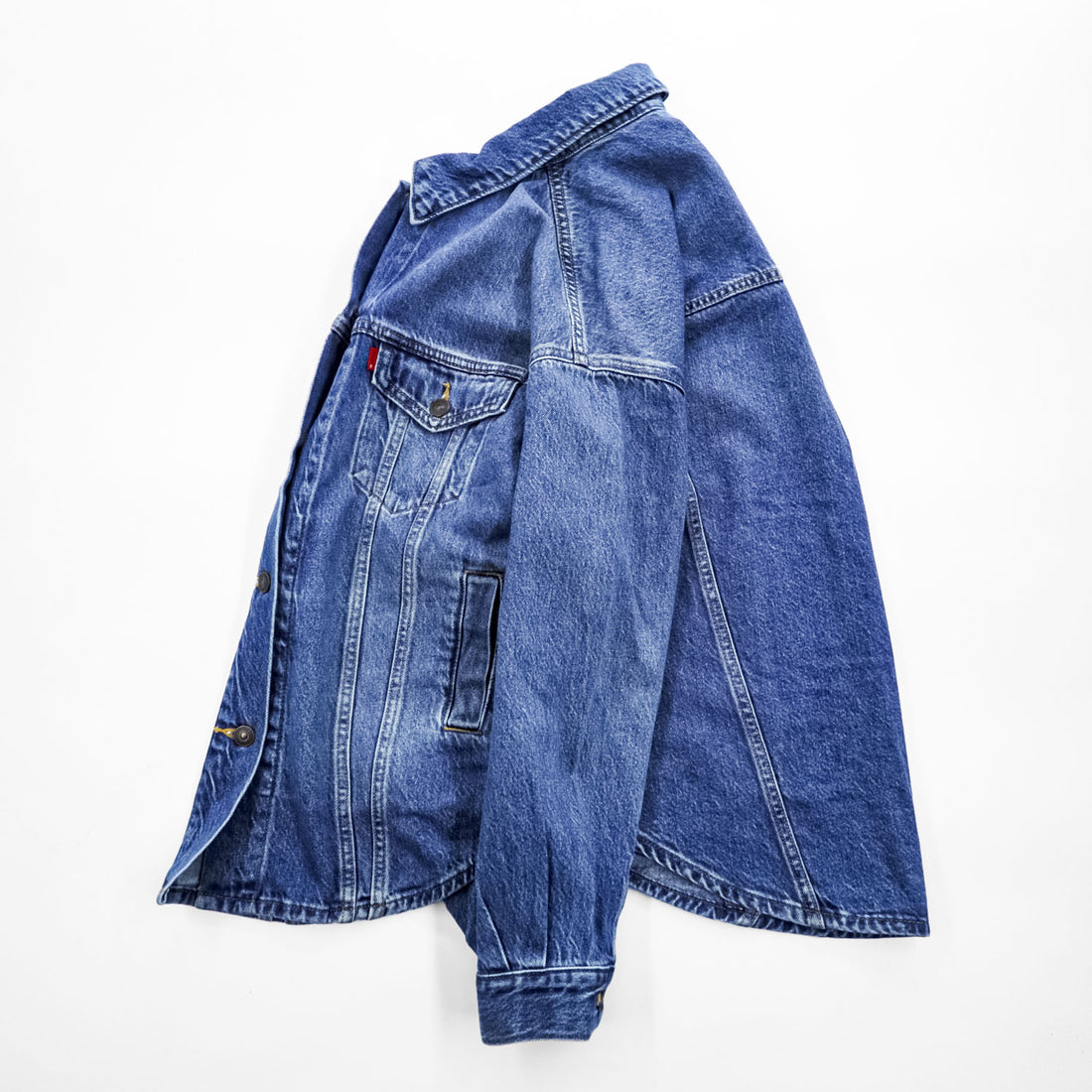 Levi's デニム トラッカージャケット Gジャン XS インディゴ ブルー オーバーサイズ PREMIUM A0811-0000 未使用品
