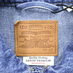 Levi's デニム トラッカージャケット Gジャン XS インディゴ ブルー オーバーサイズ PREMIUM A0811-0000 未使用品