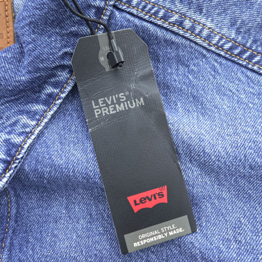 Levi's デニム トラッカージャケット Gジャン XS インディゴ ブルー オーバーサイズ PREMIUM A0811-0000 未使用品