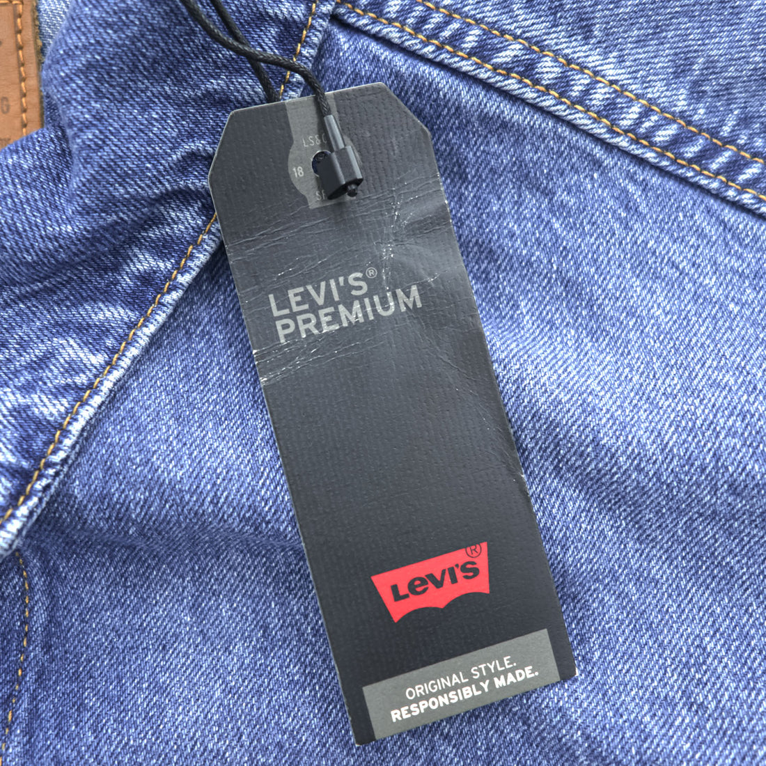 Levi's デニム トラッカージャケット Gジャン XS インディゴ ブルー オーバーサイズ PREMIUM A0811-0000 未使用品