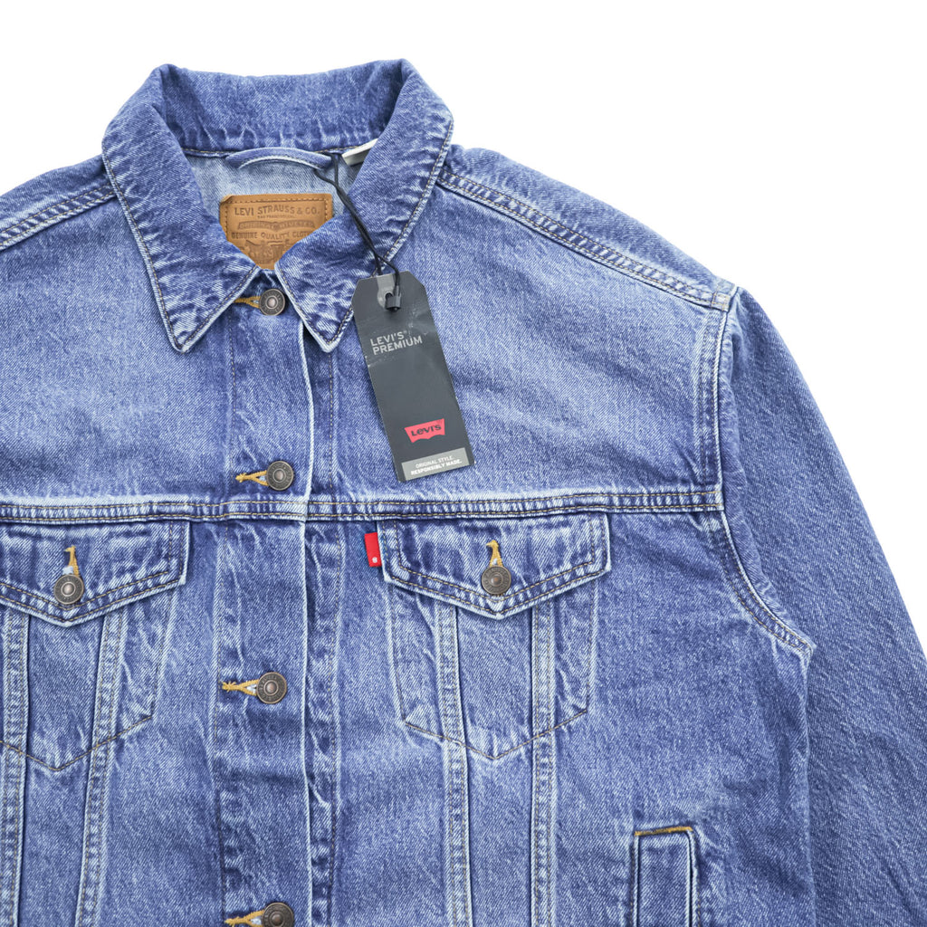 Levi's デニム トラッカージャケット Gジャン XS インディゴ ブルー オーバーサイズ PREMIUM A0811-0000 未使用品