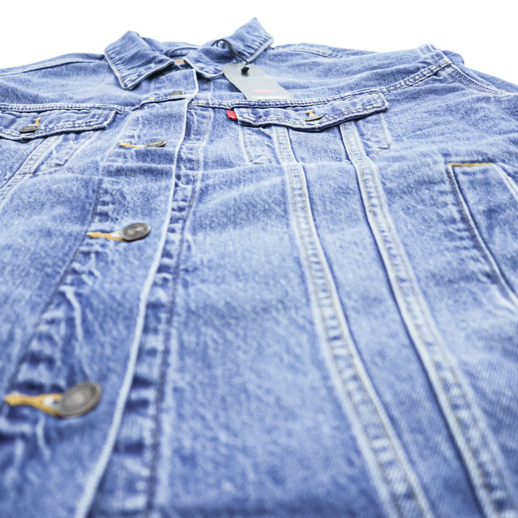 Levi's デニム トラッカージャケット Gジャン XS インディゴ ブルー オーバーサイズ PREMIUM A0811-0000 未使用品