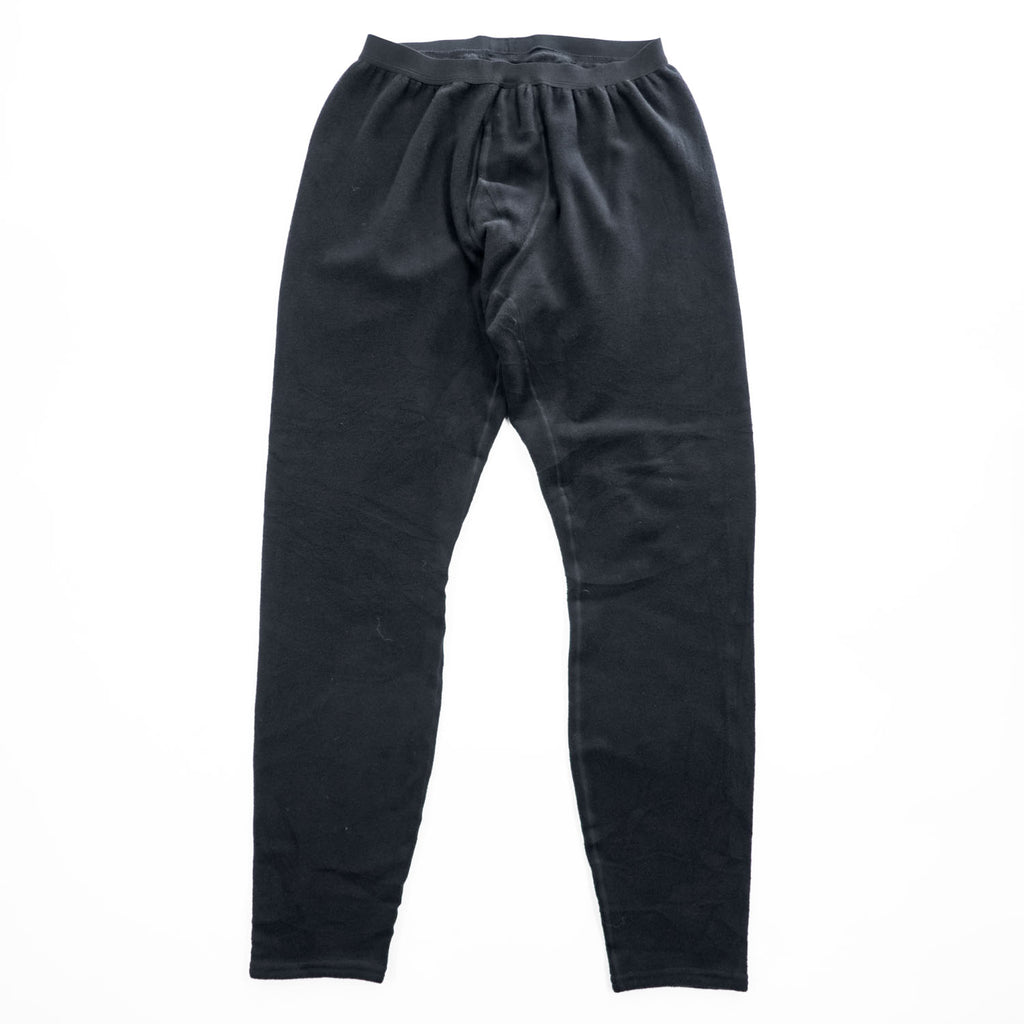 Patagonia USA製 CAPLINE アウトドア フリースアンダーパンツ レギンス インナータイツ L ブラック ベースレイヤー 43502