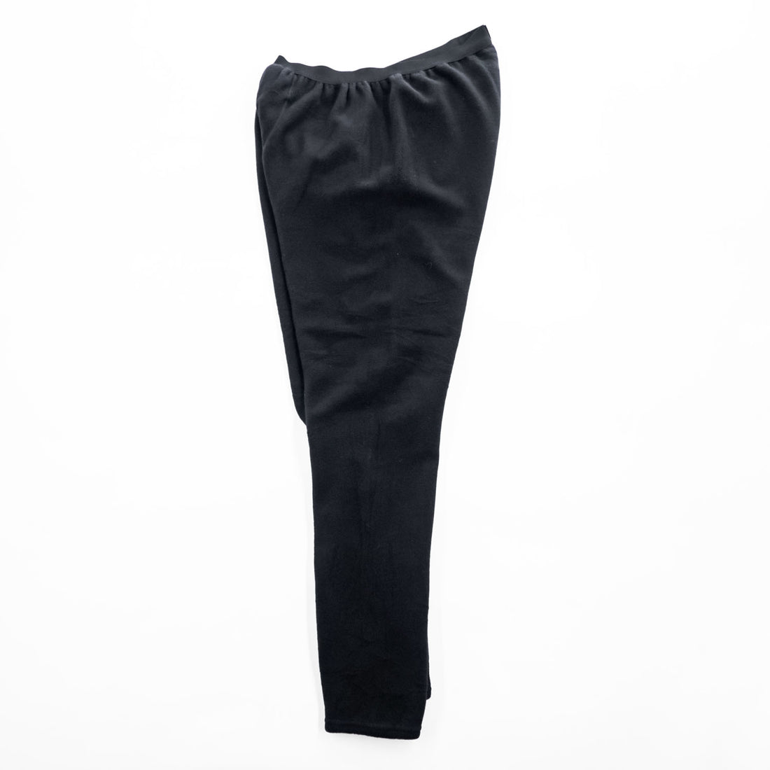 Patagonia USA製 CAPLINE アウトドア フリースアンダーパンツ レギンス インナータイツ L ブラック ベースレイヤー 43502
