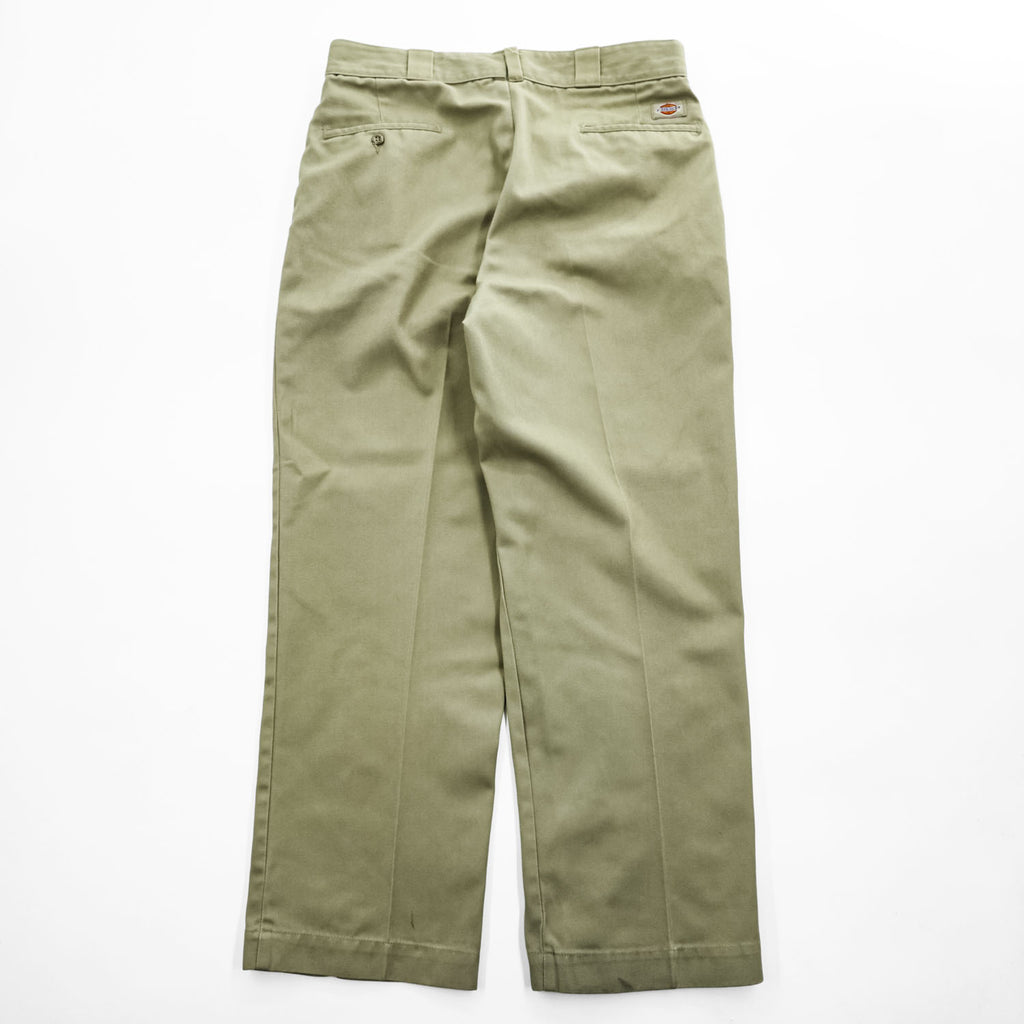 Dickies 90年代 USA製 ヴィンテージ 874 ワークパンツ チノパンツ L ベージュ 圧着タグ TALONジップ S874A