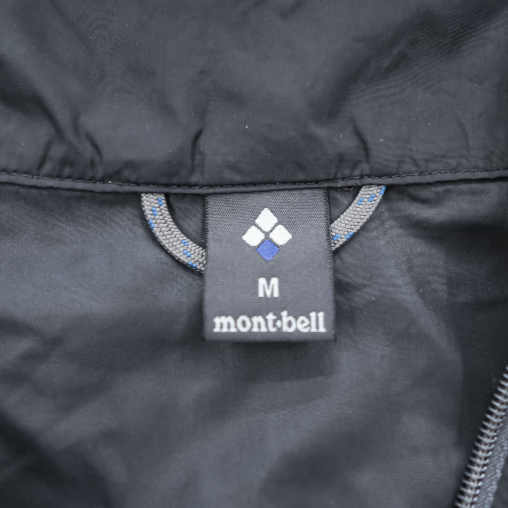 mont-bell ウインドブラスト パーカ マウンテンパーカー M ブラック ドローコード 1103242