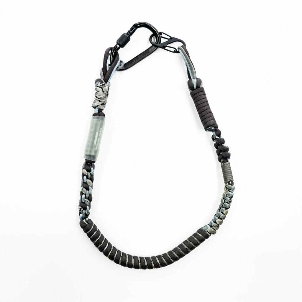 B:TOGETHER ウォレットコード ROPE カラビナ ストラップ ブラウン 日本製