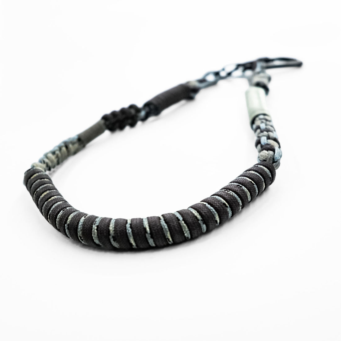 B:TOGETHER ウォレットコード ROPE カラビナ ストラップ ブラウン 日本製