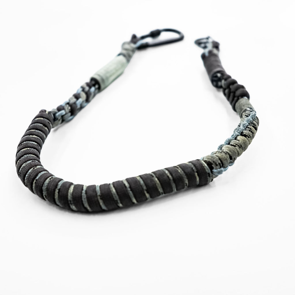 B:TOGETHER ウォレットコード ROPE カラビナ ストラップ ブラウン 日本製