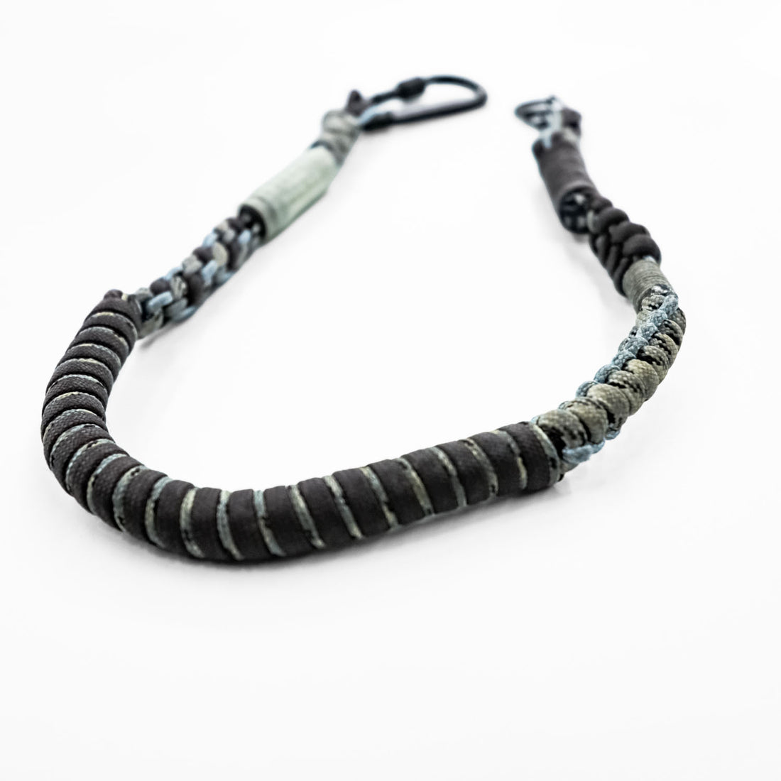 B:TOGETHER ウォレットコード ROPE カラビナ ストラップ ブラウン 日本製
