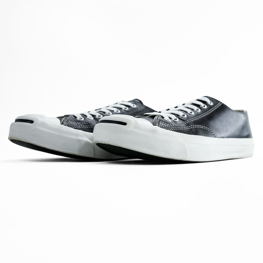 CONVERSE ジャックパーセル Jack Purcell レザースニーカー 27cm ブラック 1B985
