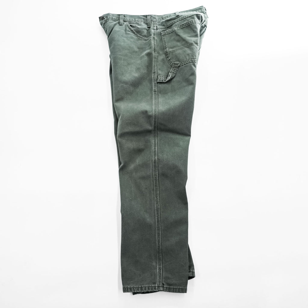Dickies ダック地 ペインター ワークパンツ 36 x 34 カーキ グレー キャンバス RELAXED FIT 1939RMS
