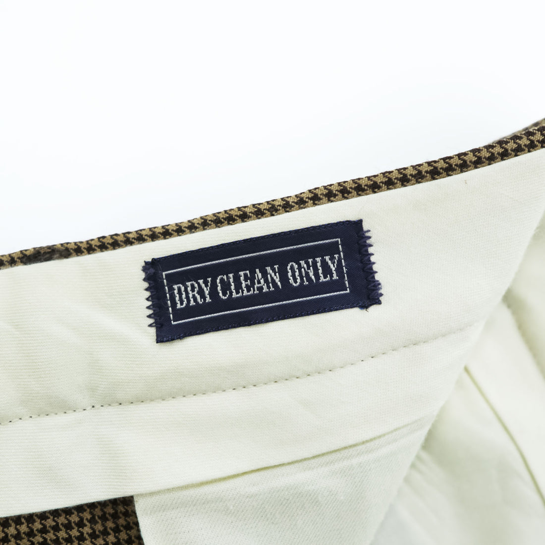 Polo Ralph Lauren 90年代 USA製 ヴィンテージ ワイド 2タック スラックス パンツ L ブラウン プリーツ ダブルカフス グレンチェック TALONジップ