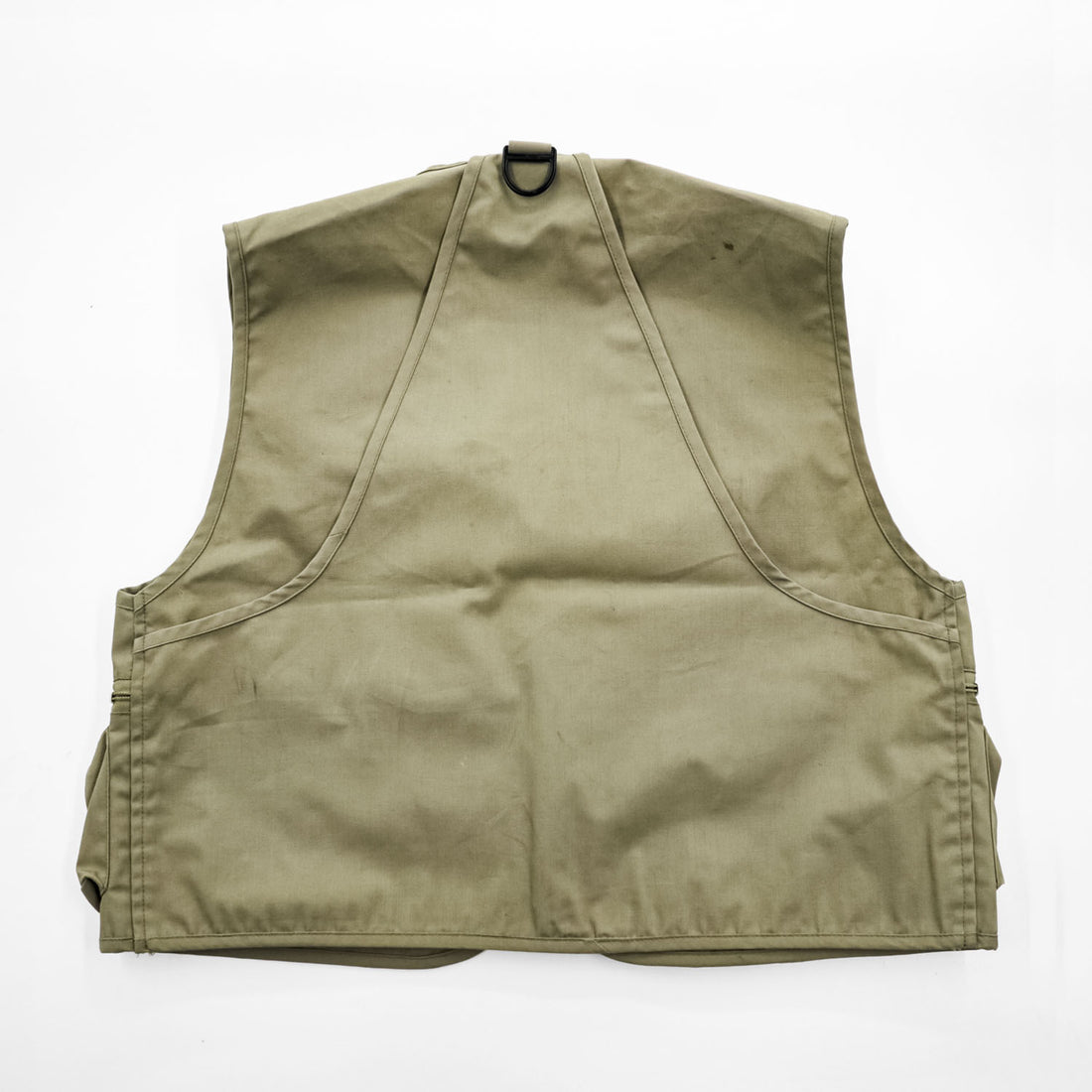 Columbia 1980s Vintage Vest, Size S, Beige, 65/35 Cloth, Item No. 1142