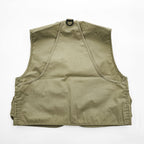 Columbia 1980s Vintage Vest, Size S, Beige, 65/35 Cloth, Item No. 1142