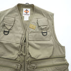 Columbia 1980s Vintage Vest, Size S, Beige, 65/35 Cloth, Item No. 1142