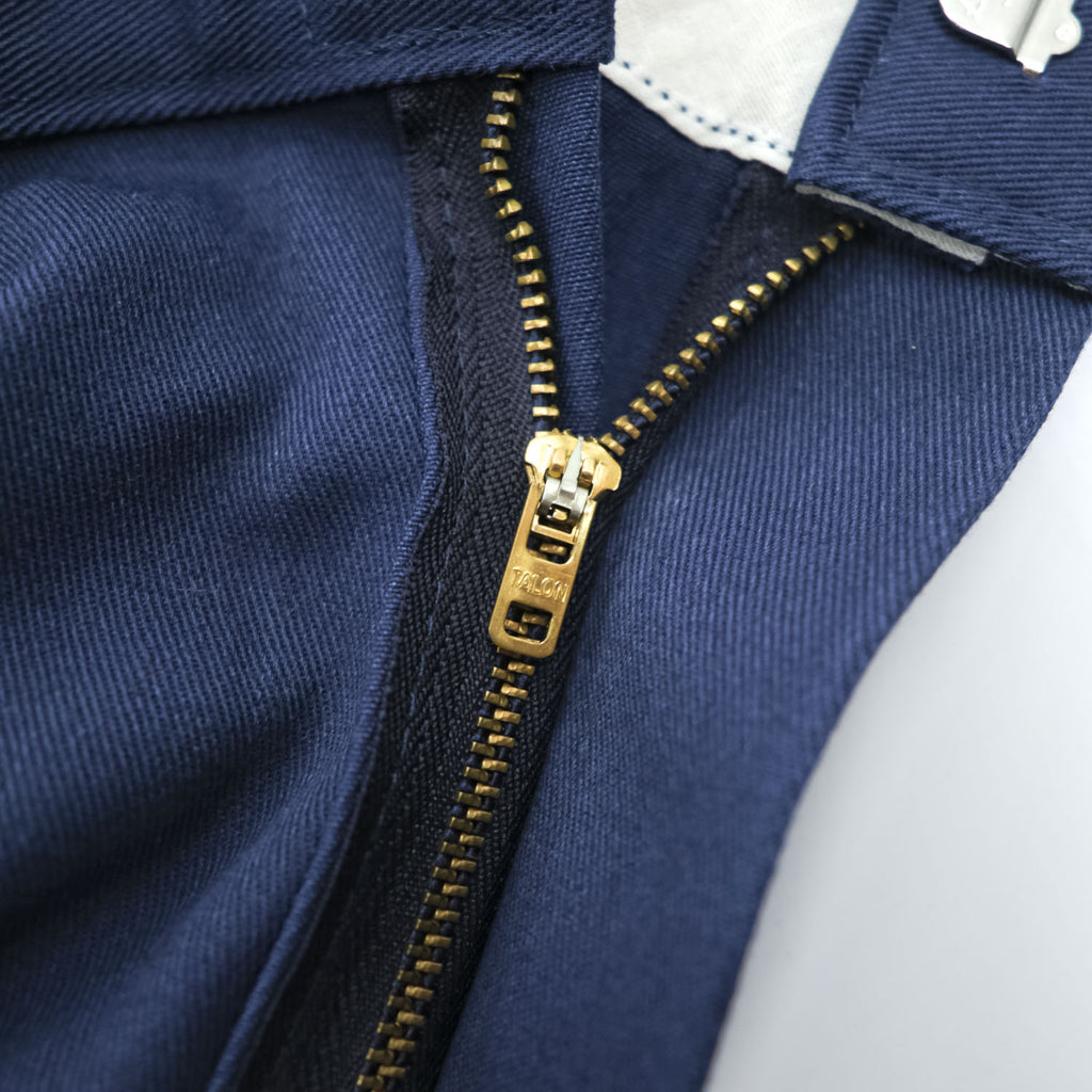 Dickies 90年代 USA製 ヴィンテージ ワークパンツ XL ネイビー 圧着タグ TALONジップ S874N