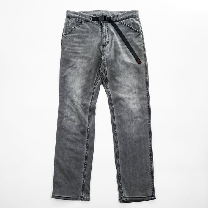 GRAMICCI ストレッチ デニム クライミングパンツ M グレー ベルト付 アウトドア URBAN RESEARCH DOORS別注