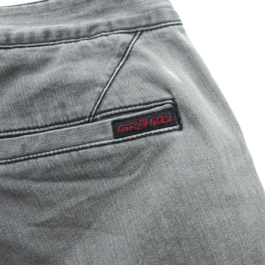 GRAMICCI ストレッチ デニム クライミングパンツ M グレー ベルト付 アウトドア URBAN RESEARCH DOORS別注