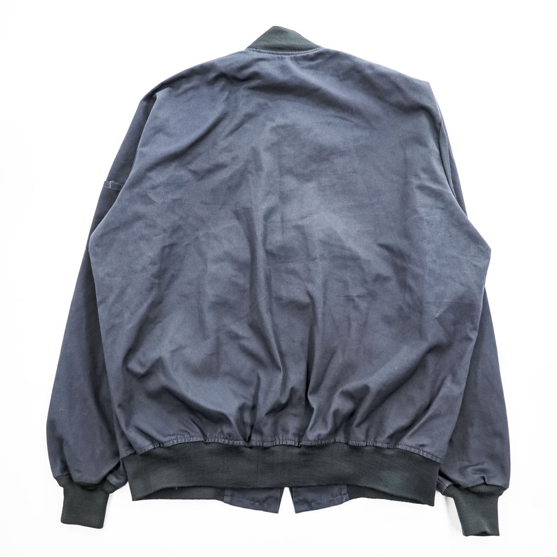90s Vintage Work Bomber Jacket CINTAS ワーク ボンバージャケット ジップアップ ブルゾン XL グレー 90年代