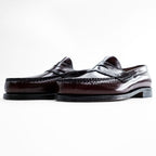 G.H.BASS 米国製 デッドストック USA製 WEEJUNS レザー ペニーローファー LEAVITT PENNY 26.5cm アイビー N731 未使用品
