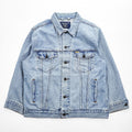 LEVI STRAUSS Signature 00年代 デニム トラッカージャケット Gジャン L ライトブルー インディゴ