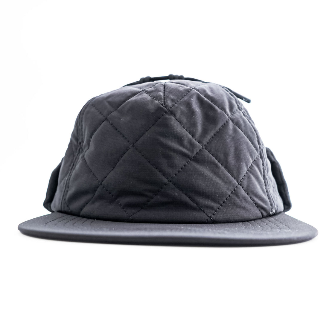 DAIWA PIER39 キルティング フライトキャップ TECH COLD PROOF DRIVING CAP ブラック 撥水 イヤーフラップ 耳当て BC-51023W