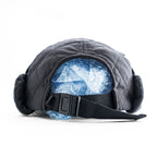 DAIWA PIER39 キルティング フライトキャップ TECH COLD PROOF DRIVING CAP ブラック 撥水 イヤーフラップ 耳当て BC-51023W
