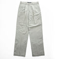 DOCKERS GOLF( Levi's ) 00年代 ヴィンテージ チノパンツ 2タック スラックス L ベージュ ワイド プリーツ